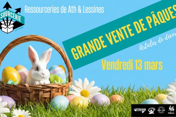 Vente de Pâques le 13 mars