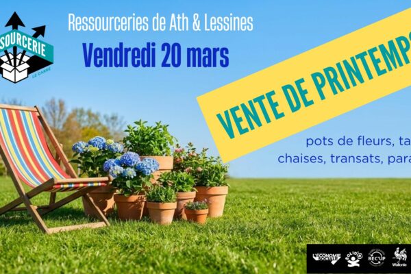 Vente de PRINTEMPS le 20 mars