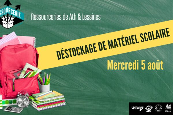 DÉSTOCKAGE MatÉriel SCOLAIRE dÈs mercredi 5 AOÛT