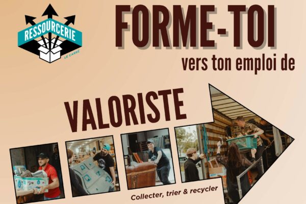 sÉances d’INFOS – fORMATION DE VALORISTE